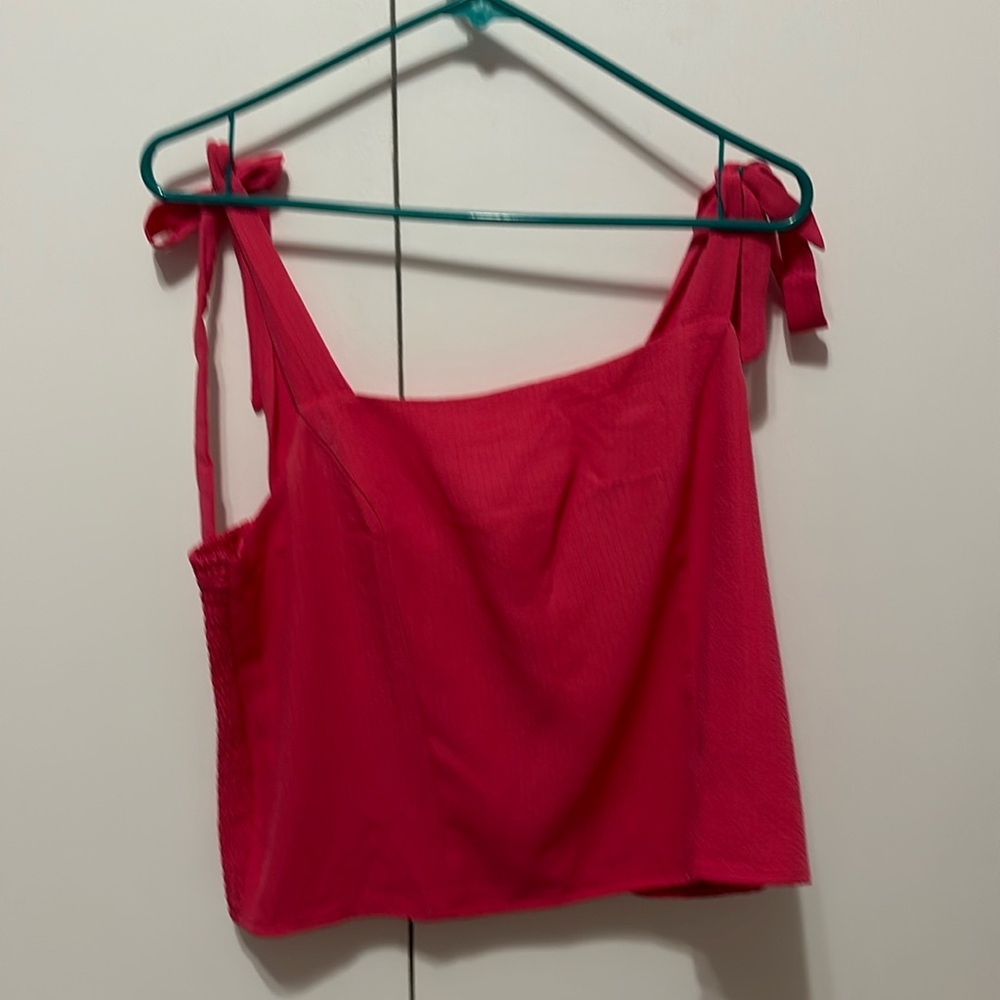 Tie Shoulder Tank Top